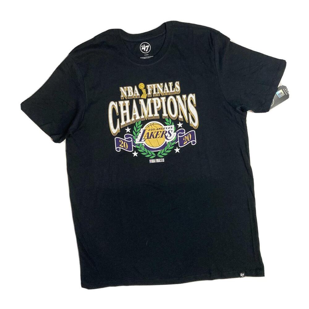 Mens Los Angeles Lakers Nba Finals Champions T-Shits Black